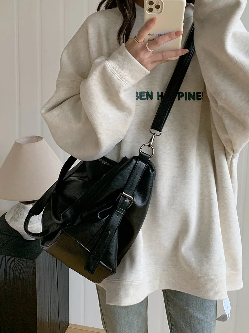 New Women's Fashion Shoulder Bags Handheld Travel Bag High Capacity Leisure Versatile Tote Bags Lady Trend Korean Crossbody Bags