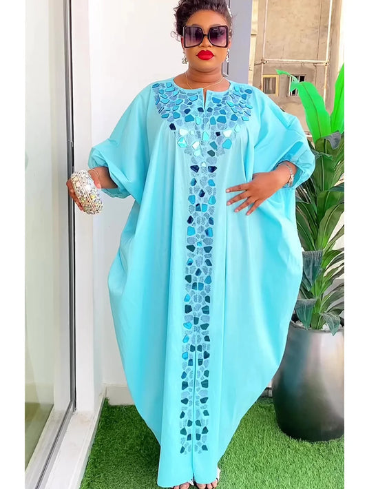 Abayas For Women Dubai African Muslim Fashion Dress Caftan Marocain Evening Party Dresses Satin Boubou Robe Djellaba Femme 2025