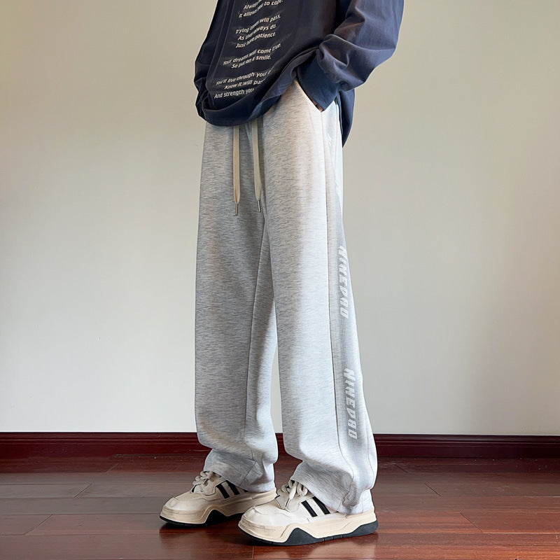 Sweatpants Men's Spring And Autumn Fleece Casual Pants