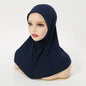Wholesale Ramadan Islamic Muslim Underscarf Beading Floral Women Veil Hijab Neck Cover Head Scarves Muslim Women Scarf Turbans
