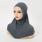 Wholesale Ramadan Islamic Muslim Underscarf Beading Floral Women Veil Hijab Neck Cover Head Scarves Muslim Women Scarf Turbans