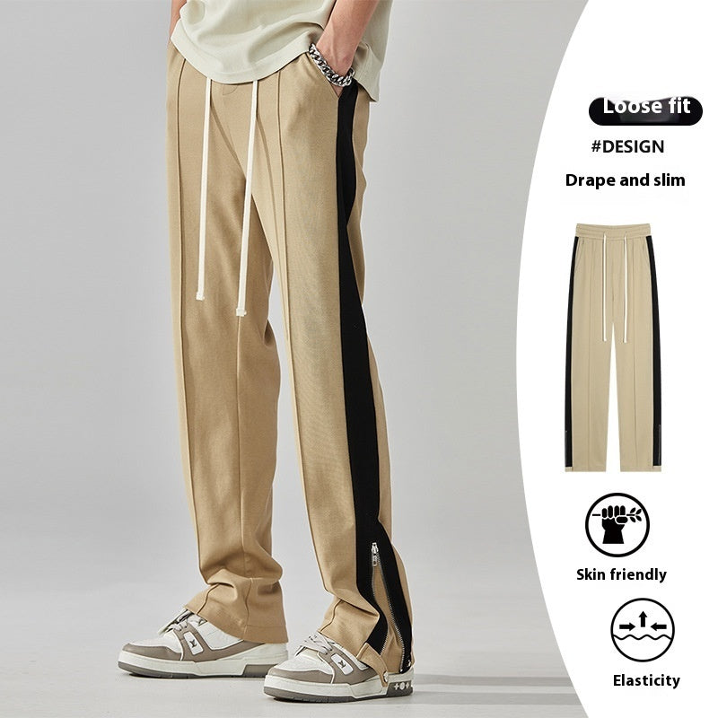 High Street Niche Straight All-matching Casual Pants